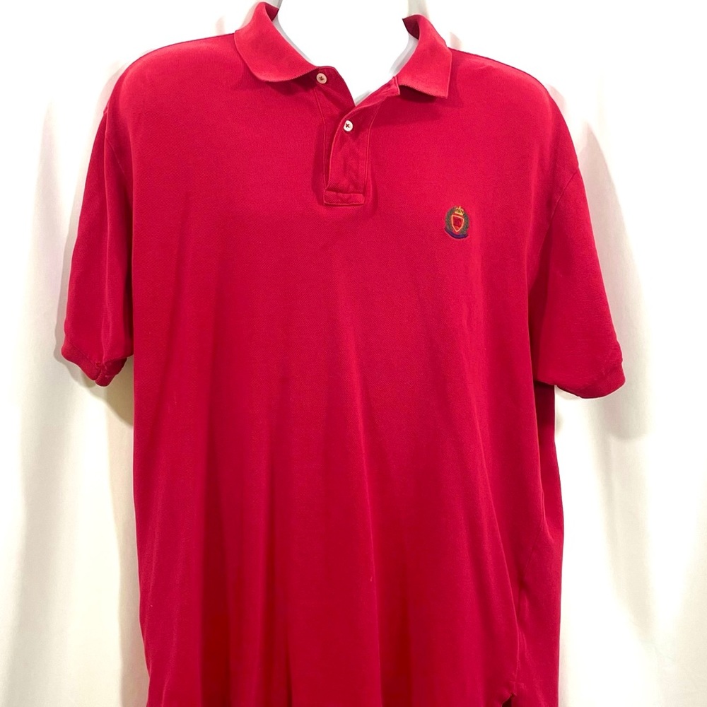Hunt Club Logo Red Polo